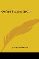 Oxford Studies... 0548803277 Book Cover