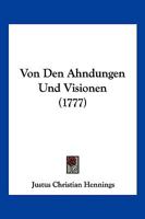 Von Den Ahndungen Und Visionen 1166205576 Book Cover