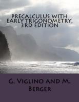 Precalculus with early trigonometry 3rd edition 1986556514 Book Cover