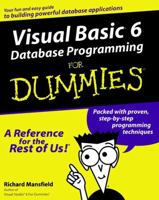 Visual Basic 6 Database Programming for Dummies 0764506250 Book Cover