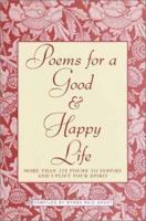 Poems for a Good & Happy Life 0517203677 Book Cover