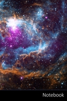 Notebook: Langosta Nebulosa, Ngc 6357, Nebulosa Difusa, El Espacio Cuaderno / Diario / Libro de escritura / Notas - 6 x 9 pulgadas (15.24 x 22.86 cm), 110 páginas, superficie brillante. 1713204673 Book Cover
