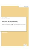 Rebellion Der Kapitalanleger 383665511X Book Cover