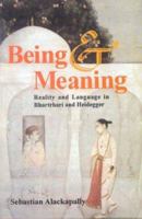 Being and Meaning 8120818032 Book Cover