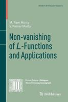 Non-vanishing of L-Functions and Applications 3034802730 Book Cover