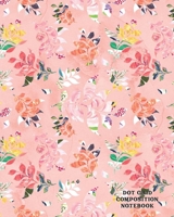 Dot Grid Composition Notebook: Design Book, Work Book, Planner, Dotted Journal, Dot Matrix, Sketch Book, Math Book, 5mm Dots 104 pages (Dot paper) 1692758608 Book Cover