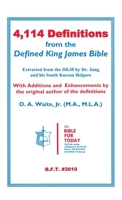 4,114 Definitions from the Defined King James Bible B0CKS5L3RS Book Cover