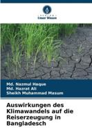 Auswirkungen des Klimawandels auf die Reiserzeugung in Bangladesch (German Edition) 6208865859 Book Cover