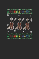 Christmas Violin: Graph Paper Notebook (6 x 9 - 120 pages) Christmas Themed Notebook for Daily Journal, Diary, and Gift 1700675079 Book Cover