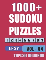 1000+ Sudoku Puzzles: Sudoku Activity Book for Adults and Kids with Solution B08MSZHMGS Book Cover