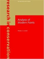 Analysis of Modern Paints (Research in Conservation) 0892367792 Book Cover