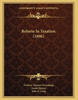 Reform In Taxation 1240080506 Book Cover