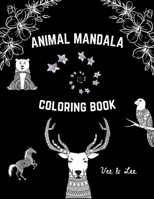 Animal Mandala Coloring Book 1008998389 Book Cover