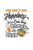 Carnet De Notes: Bi�re Kawaii Manga Ramen Otaku Cosplay Cadeau 120 Pages, 6X9 (Environ A5), Grille � Point 1655166905 Book Cover
