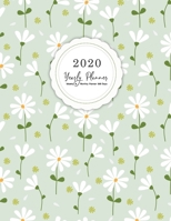 Yearly Planner 2020: Weekly & Monthly Schedule Diary (Calendar 1 Year 12 Months) Academic Journal Agenda Manage Organizer January 1, to December 31, 2020 169938889X Book Cover