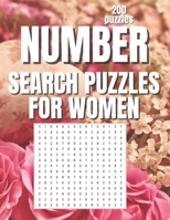 Number Search Puzzle for Women: Large Print Number Search Book for Adults and Seniors B08YS623D4 Book Cover