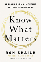 Know What Matters: Lessons in Building Transformative Companies and Creating a Life You Can Respect 1647825598 Book Cover
