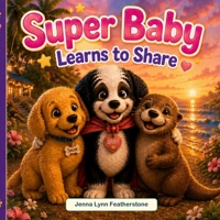 Super Baby Learns to Share: A Children’s Story Inspired by Friendship, Kindness, and a Little River Otter. (The Adventures of Baby the Super Dog) B0H2DPPZ3N Book Cover