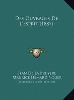 Des Ouvrages de L'Esprit 2013546823 Book Cover