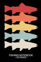 Fishing Notebook 120 Pages: 6"x 9'' College Ruled Lined Paperback Brook Trout Fish-ing Freshwater Game Fly Journal Composition Notes Day Planner Notepad Log-Book Paper Sheets School 1679285106 Book Cover