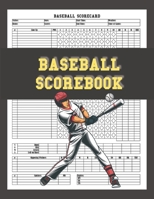 Baseball Scorebook: 120 Pages Baseball Score Record Keeper Book, Baseball Scoring book B08421SWTZ Book Cover