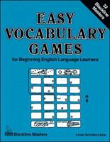 Easy Vocabulary Games for Beginning English Language Learners 0844273945 Book Cover