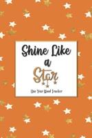 Shine Like a Star One Year Mood Tracker 1096469790 Book Cover