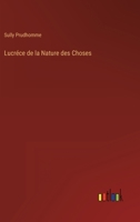 Lucréce de la Nature des Choses 3368201662 Book Cover