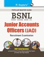 BSNL Junior Accounts officers (JAO) Examination Guide (Popular Master Guide) 8178129035 Book Cover