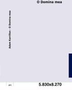 O Domina Mea 3842408129 Book Cover