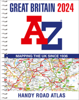 Great Britain A-Z Handy Road Atlas 2024 0008597634 Book Cover