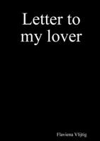 Letter to my lover 0244367671 Book Cover
