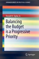Balancing the Budget Is a Progressive Priority 146143663X Book Cover