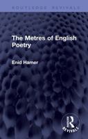 The Metres of English Poetry (Routledge Revivals) 1025841352 Book Cover