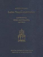 Encyclopaedia of Indian Temple Architecture: Volume I, Part 2: South India: Upper Dravidadesa, Early Phase A.D. 550-1075 (Vol 1) 0195618564 Book Cover