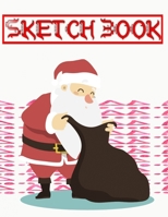 Sketchbook Happy Christmas Gift: Art Blank Page Sketch Book | Templates - Variety # World ~ Size 8.5 X 11 INCHES 110 Page Large Prints Best Gift. 167246157X Book Cover