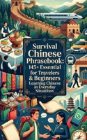 Survival Chinese Phrasebook: 145+ Essential Mandarin for Travelers & Beginners Learning Chinese in Everyday Situations B0GY82BNWB Book Cover