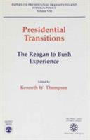 The Reagan to Bush Experience 0819187100 Book Cover