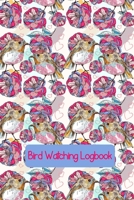 Bird Watching Log Book: Bird Watching Journal NoteBook Diary, Unique Gift for Birders and Bird Watchers, Small Pink Birds 1710139382 Book Cover