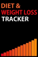 Diet & Weight Loss Tracker: Motivational Weight loss journey journal & Daily Diet Planner faster way to fat loss book Tracker for women Men girls Boys Cute Weightloss log Book & Fitness Tracker Best W 170792936X Book Cover