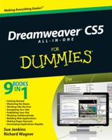 Dreamweaver CS5 All-in-One For Dummies 0470610778 Book Cover