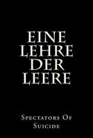Eine Lehre der Leere 1530277892 Book Cover