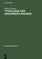 Typologie Des Argumentlinkings 3050036761 Book Cover