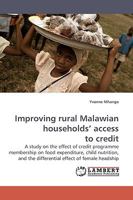 Improving rural Malawian households' access to credit 3838305728 Book Cover