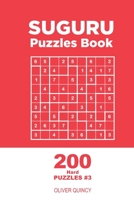 Suguru - 200 Hard Puzzles 9x9 1982068329 Book Cover