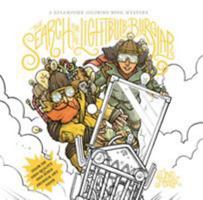 The Search for the Lightbulb Burglar: A Steampunk Coloring Book Mystery 1624143741 Book Cover