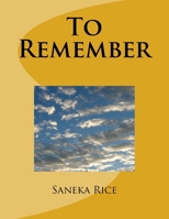 To Remember 1981884394 Book Cover