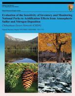 Evaluation of the Sensitivity of Inventory and Monitoring National Parks to Nutrient Enrichment Effects from Atmospheric Nitrogen Deposition Chihuahuan Desert Network 1491079479 Book Cover