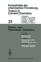 Stereo- And Theoretical Chemistry 3540058419 Book Cover