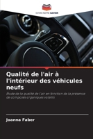 Qualité de l'air à l'intérieur des véhicules neufs (French Edition) 6630546245 Book Cover